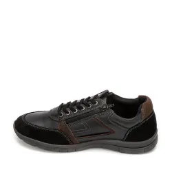 A6694B Men's Leather Anatomic Casual Aerostep Black A6694B Men's Leather Anatomic Casual Aerostep Black