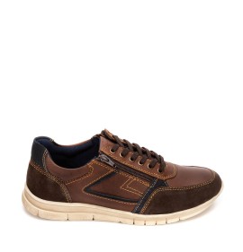 A6694BR Men's Leather Anatomic Casual Aerostep Brown A6694BR Men's Leather Anatomic Casual Aerostep Brown