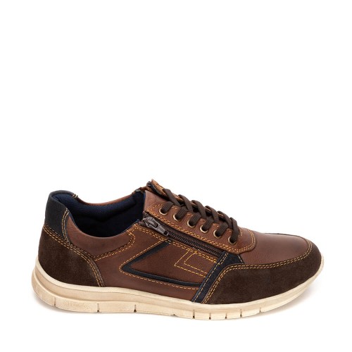A6694BR Men's Leather Anatomic Casual Aerostep Brown A6694BR Men's Leather Anatomic Casual Aerostep Brown