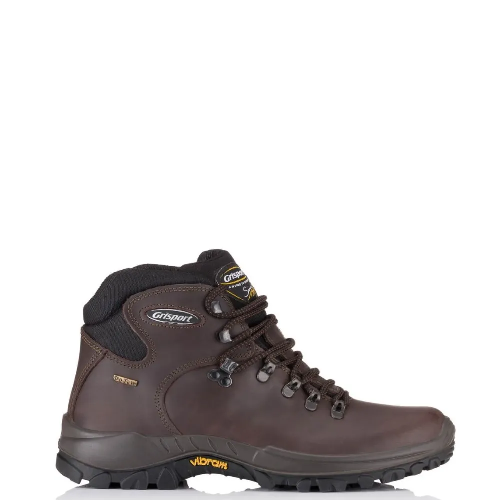 A6708BR Leather Hiking Boots Brown A6708BR Leather Hiking Boots Brown