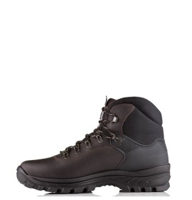 A6711BR Ορειβατικό Δερμάτινο Μποτάκι Καφέ
