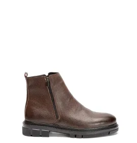 A6732BR Ανδρικό Μποτάκι GALE Καφέ