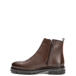 A6732BR Men's Leather Boots GALE Brown