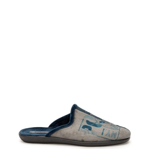 A6740GR Ανδρική Παντόφλα FAME Γκρι