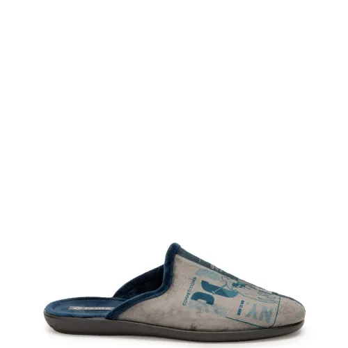 A6740GR Ανδρική Παντόφλα FAME Γκρι