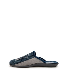 A6740GR Men's Slippers FAME Grey