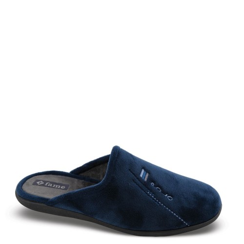 A6741ΒL Men's Slippers FAME Μπλε A6741ΒL Men's Slippers FAME Μπλε