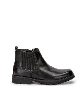 A6742B Ανδρικό Μποτάκι ZAK SHOES Μαύρο