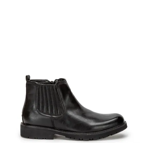A6742B Ανδρικό Μποτάκι ZAK SHOES Μαύρο A6742B Ανδρικό Μποτάκι ZAK SHOES Μαύρο