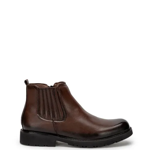 A6742BR Ανδρικό Μποτάκι ZAK SHOES Καφέ A6742BR Ανδρικό Μποτάκι ZAK SHOES Καφέ