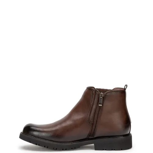 A6742BR Ανδρικό Μποτάκι ZAK SHOES Καφέ A6742BR Ανδρικό Μποτάκι ZAK SHOES Καφέ