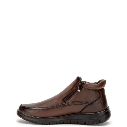 A6743BR Ανδρικό Μποτάκι ZAK SHOES Καφέ A6743BR Ανδρικό Μποτάκι ZAK SHOES Καφέ