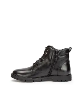 A6752B Ανδρικό Μποτάκι GALE Μαύρο