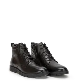 A6752B Ανδρικό Μποτάκι GALE Μαύρο