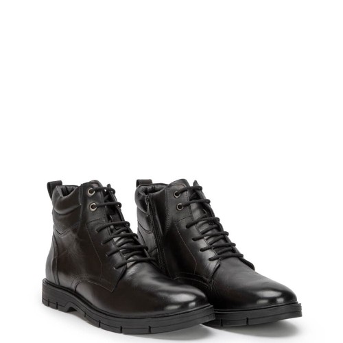 A6752B Men's Leather Boots GALE Black A6752B Men's Leather Boots GALE Black