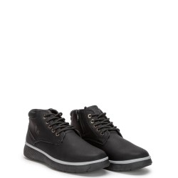 A6753B Ανδρικό Μποτάκι ZAK SHOES Μαύρο