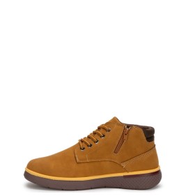 A6753C Ανδρικό Μποτάκι ZAK SHOES Κάμελ