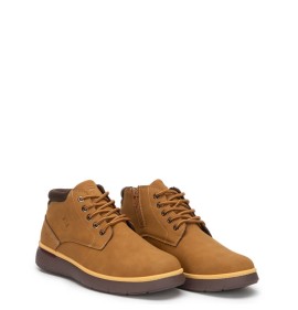 A6753C Ανδρικό Μποτάκι ZAK SHOES Κάμελ