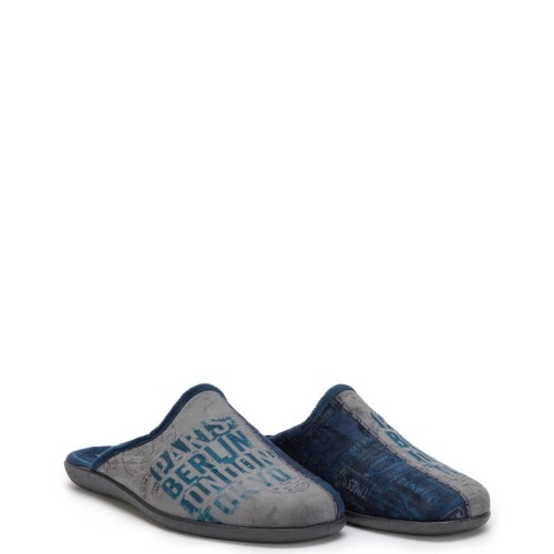 A6754GR Men's Slippers FAME Grey A6754GR Men's Slippers FAME Grey