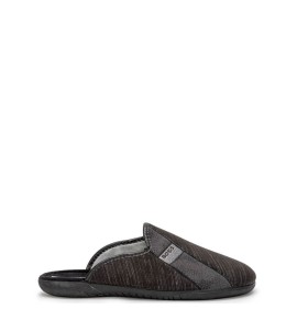 A6755B Men's Slippers ADAM'S SHOES Black A6755B Men's Slippers ADAM'S SHOES Black
