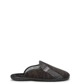 A6755B Ανδρική Παντόφλα ADAM'S SHOES Μαύρο