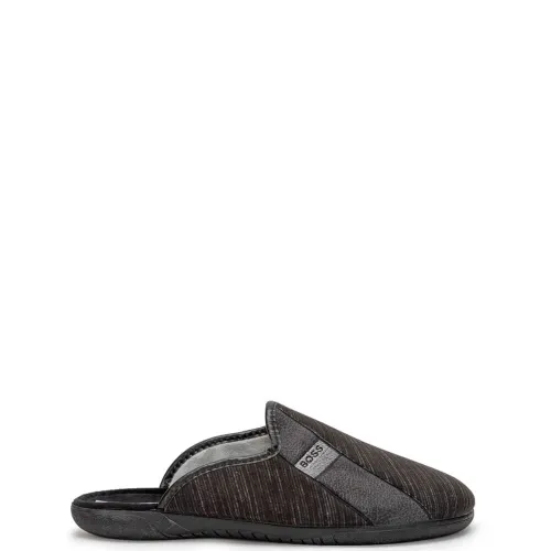 A6755B Ανδρική Παντόφλα ADAM'S SHOES Μαύρο