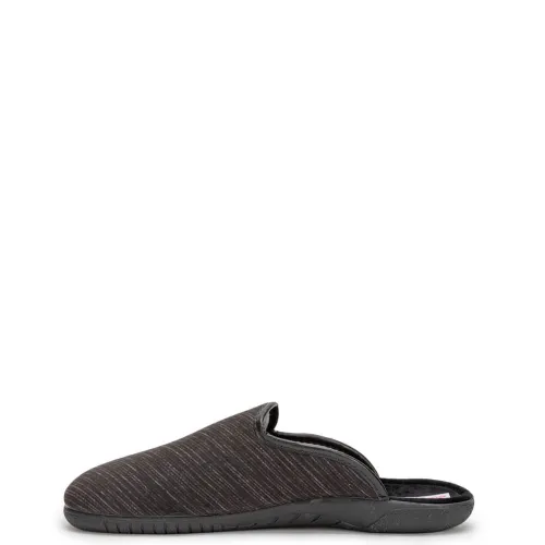 A6755B Men's Slippers ADAM'S SHOES Black