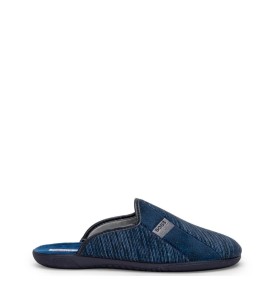 A6755BL Men's Slippers ADAM'S SHOES Blue A6755BL Men's Slippers ADAM'S SHOES Blue