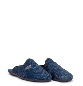 A6755BL Men's Slippers ADAM'S SHOES Blue A6755BL Men's Slippers ADAM'S SHOES Blue