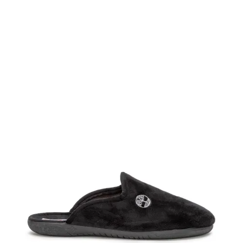 A6756B Men's Slippers ADAM'S SHOES Black