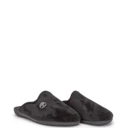A6756B Men's Slippers ADAM'S SHOES Black
