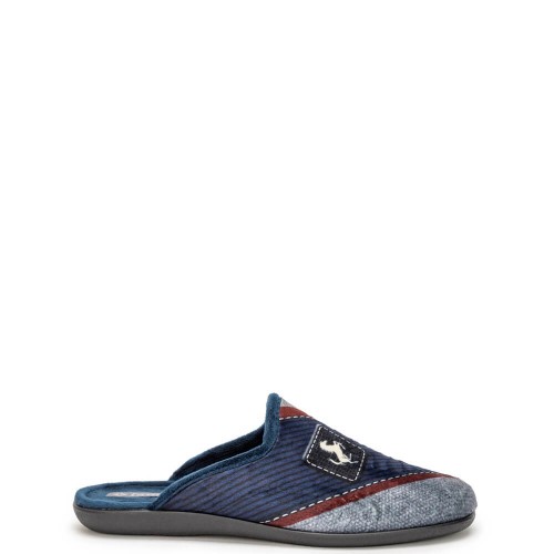 A6758BL Ανδρική Παντόφλα FAME Μπλε