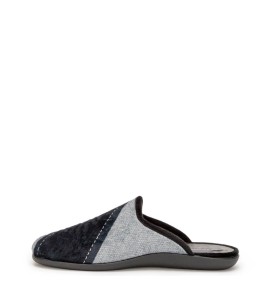 A6758GR Men's Slippers FAME Grey