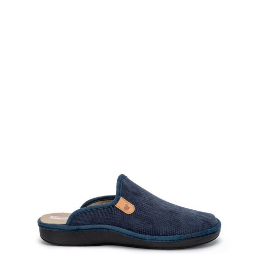 A6759BL Ανδρική Παντόφλα ADAM'S SHOES Μπλε