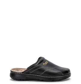 A6760B Men's Slippers MIDD ANATOMIC Black