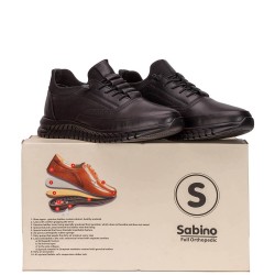 A6767B Ανδρικό Casual SABINO Μαύρο