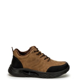 A6772C Ανδρικό Μποτάκι ZAK SHOES Κάμελ