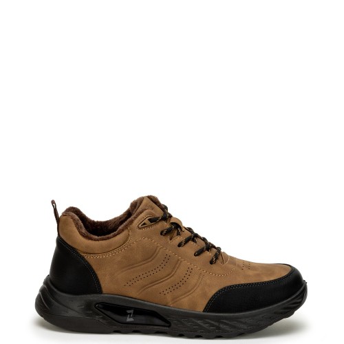 A6772C Ανδρικό Μποτάκι ZAK SHOES Κάμελ