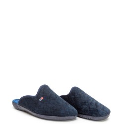 A6782BL Ανδρική Χειμερινή Παντόφλα ADAM'S SHOES Μπλε