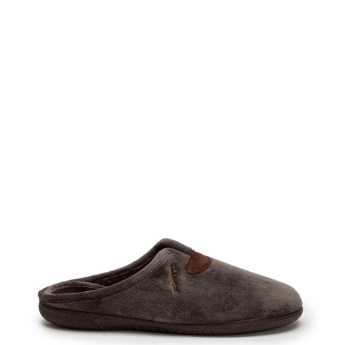 A6783GR Ανδρική Χειμερινή Παντόφλα ADAM'S SHOES Γκρι