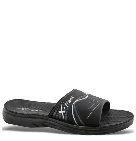 A736B Ανδρική Σαγιονάρα X-FEET Μαύρο