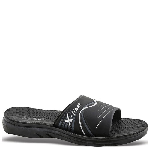 A736B Men's Flip Flop X-FEET Black A736B Men's Flip Flop X-FEET Black