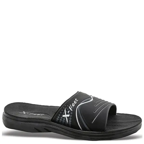 A736B Ανδρική Σαγιονάρα X-FEET Μαύρο