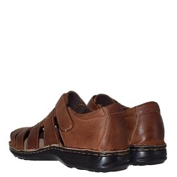 A738T Men's Leather Shoe Sandal GALE Tan