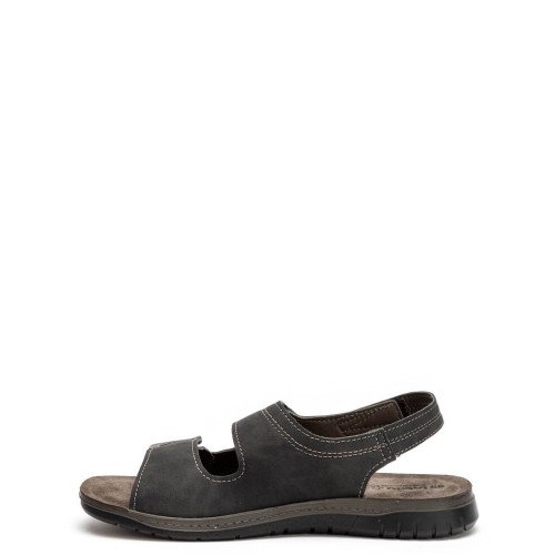 A747B Men's Anatomical Sandal INBLU Black A747B Men's Anatomical Sandal INBLU Black