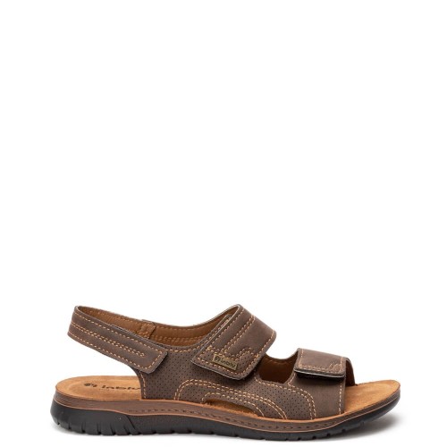 A747BR Men's Anatomical Sandal INBLU Brown A747BR Men's Anatomical Sandal INBLU Brown