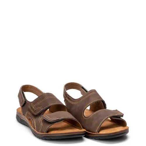 A747BR Ανδρικό Ανατομικό Πέδιλο INBLU Καφέ