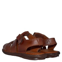 A754T Men's Leather Sandal GALE Tan