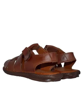 A754T Men's Leather Sandal GALE Tan