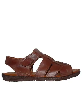 A754T Men's Leather Sandal GALE Tan